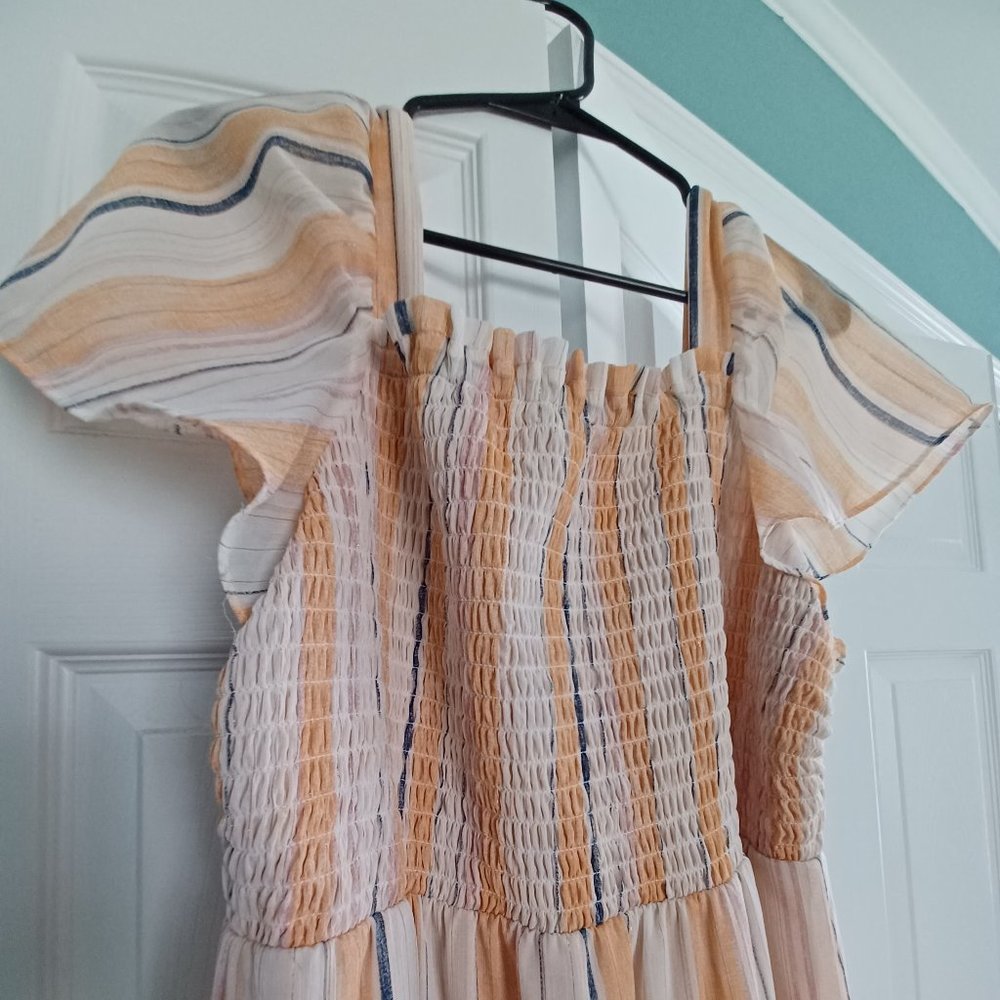 Womens XL Lauren Conrad Striped Summer Dress